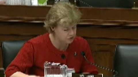 March 4, 2009 Markup - Rep. Baldwin