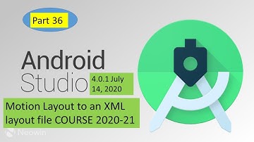 How To Add MotionLayout to an XML layout file|Android Studio Tutorial 2020-21