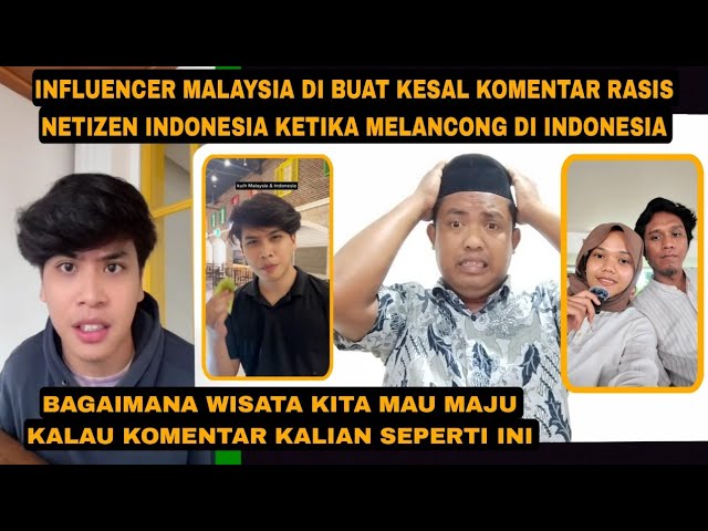 TIKTOKER MALAYSIA DI BUAT KESAL KOMENTAR RASIS NETIZEN INDO SEPERTI INI BUAT MALU SAJA class=