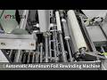 Automatic Foil Rewinder for BBQ Aluminum Foil