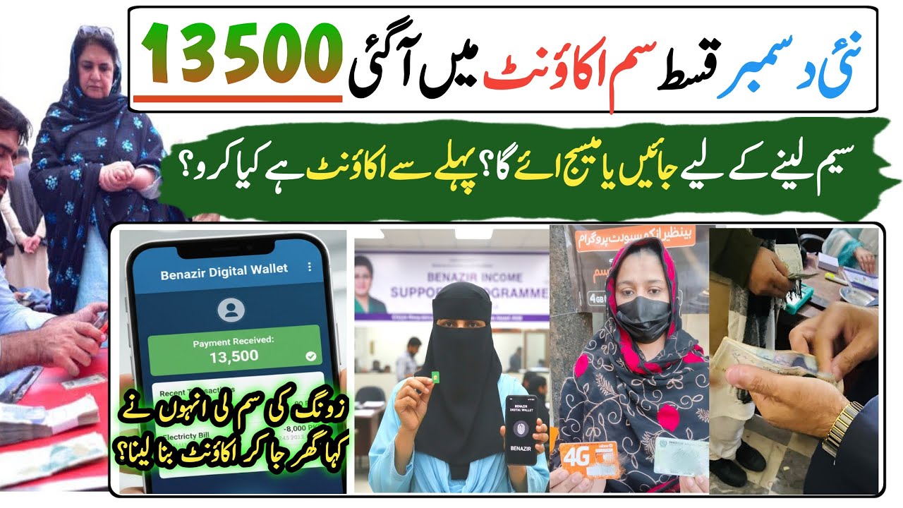 Benazir Sim Digital wallet Kaise banaen || Benazir sim kahan se len || Benazir sim se paise nikale