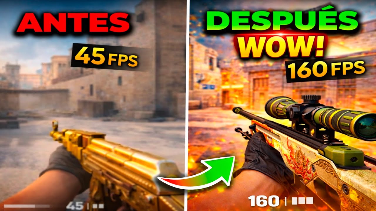 Cómo aumentar FPS en CS2 | Configuración recomendada 2026
