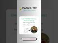 Stop fighting with cropping! 🖼️ #CanvaTips#canvaforbeginners #shorts #canvatipsandtricks