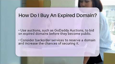 How Do I Buy An Expired Domain? - BusinessGuide360.com