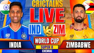 Download Lagu 🔴 IND vs ZIM, T20 World Cup 2026, Cricket Live Match Today Score Commentary, India v Zimbabwe MP3