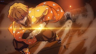 Zenitsu vs Spider demon Full Fight (Original Sound , English Sub)