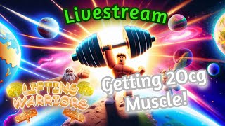 Stream Ends When I reach 2Ocg Muscle | Roblox Livestream