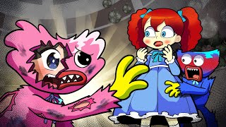 Huggy Wuggy: SAD ORIGIN STORY... I'm not a monster- Poppy Playtime Animation Compilation | SLIME CAT