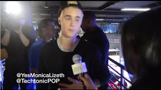 ⁣Justin Bieber Interview at West Coast Customs!