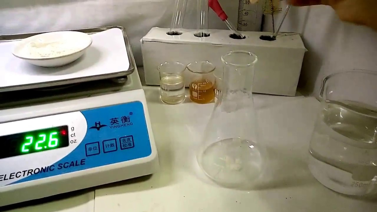 Water Soluble Test of Wild Yam Extract