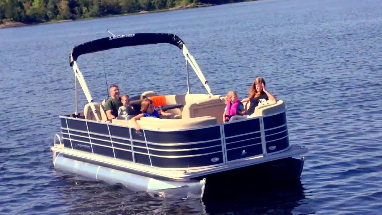 2015 Top Pontoon Boats by Legend Boats Bayshore Flex YouTube
