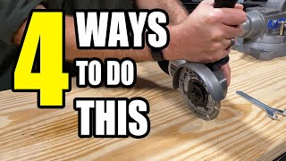 How to Change a Grinder Wheel | 4 Different Ways