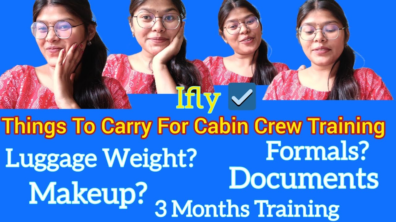 Pack With Me For Indigo Cabin Crew Training at Ifly ✈️ #indigo #cabincrew #airhostess #trending