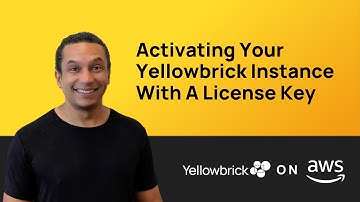 Activating An Instance of Yellowbrick SQL Data Platform With A License Key