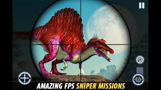 Dinosaur Hunter Sniper Shooter - hunting games - Android and iOS Gameplay screenshot 5