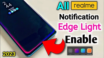 Enable Edge Lighting In Every Realme Devices🔥 | Realme ke phone me edge light kaise On kare !! 2024