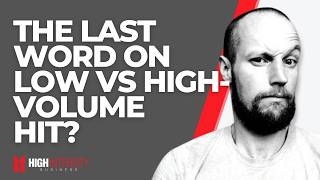 Debate Ended New Study On Low-Volume HIT versus High-Volume HIT (with Dr. James Steele)