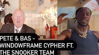Pete \& Bas - Windowframe Cypher ft. The Snooker Team ( American reaction video) 💥💥💥👌🏾🇬🇧GPops