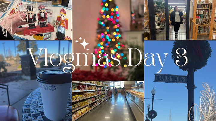 Vlogmas Day 3!!! World Market + Trader Joes/ shop with me & Christmas vibes/aesthetic!