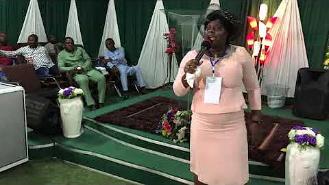 Elizabeth Tekeh at AG Douala 1 ( victory voice con...