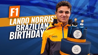 Lando Norris Brazilian Birthday