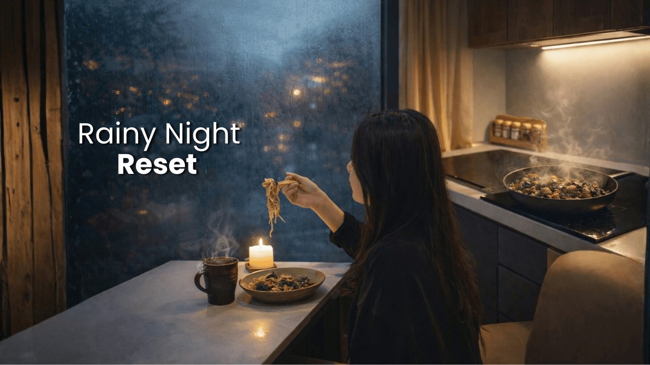 After Work Alone | Cooking & Resetting My Mind