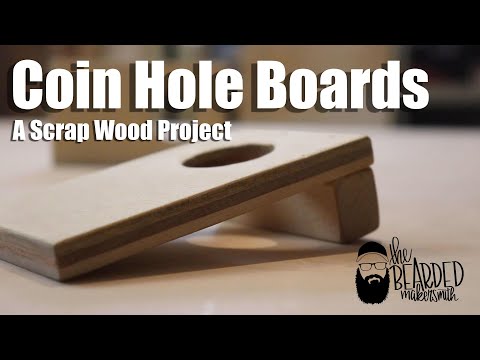 Coin Hole Boards: A Scrap Wood Project