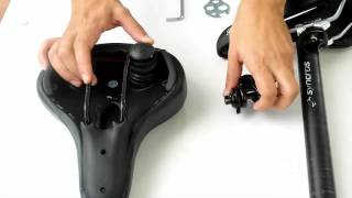 How to mount your new bike saddle by Bikeroo