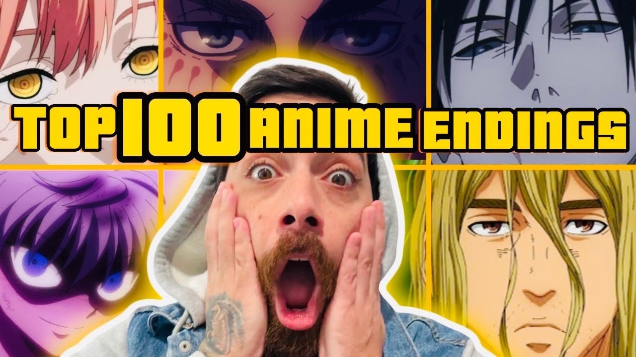 METAL Fan Reacts to 100 ANIME Outros for THE FIRST TIME