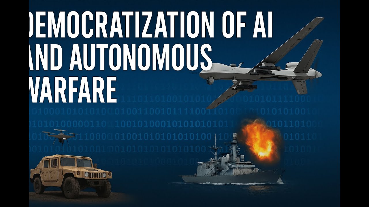 The New Rules of War: How AI and Autonomy Are Redefining Global Power