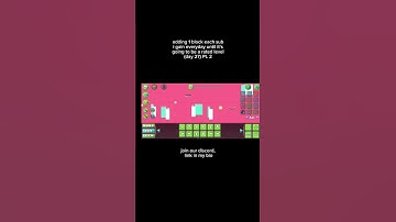 Pt. 2 adding 1 block each sub i gain everyday until it