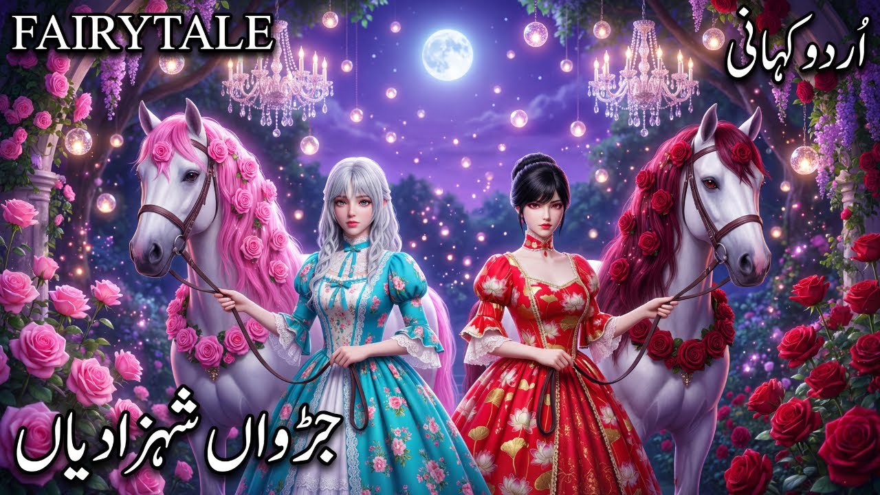 Twin Princess Never Spoke? 🤫 | The Secret of the Mute Twin | Urdu Fairy Tale ✨