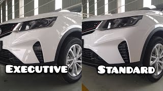 Proton X50 - compare versi Standard & Executive.