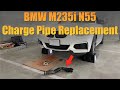 Bmw m235i n55 charge pipe install replacement ftp motorsport