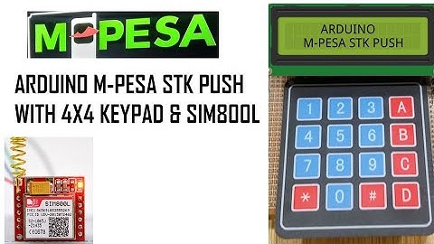 Arduino Mpesa STK push