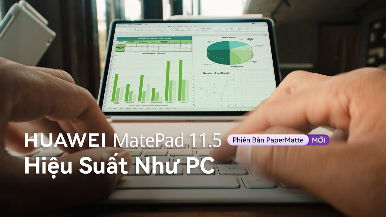 HUAWEI MatePad 11.5 PaperMatte Mới: Hiệu Suất Như PC
