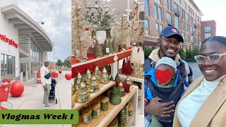 VLOGMAS Week 1 | CHRISTMAS SHOPPING| TARGET TRIP | CHRISTMAS HAUL