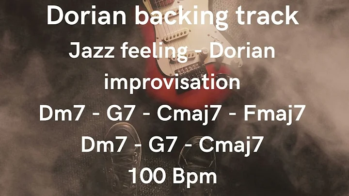 Dorian Backing Track – Jazz Feel | Dm7 G7 Cmaj7 Fmaj7 | 100 BPM