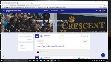 How to Upload Lesson Plans, LRPs, and SLOs to Google Classroom