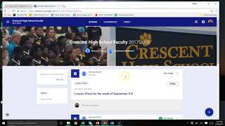 How to Upload Lesson Plans, LRPs, and SLOs to Google Classroom