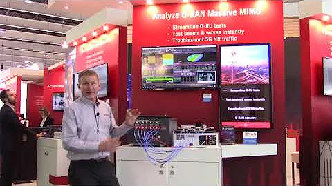 Manage O-RAN Massive MIMO (MWC23 Demo Produced by Microwave Journal)