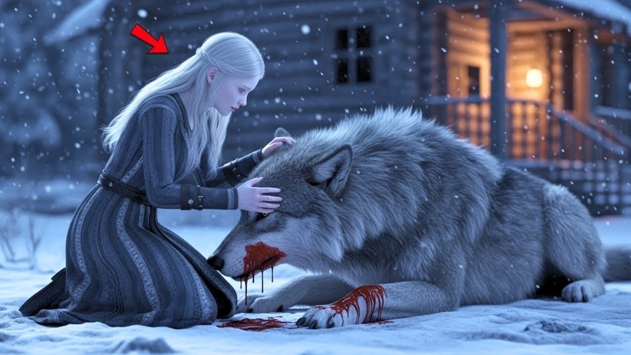 Rechazado, un Omega halla lobo moribundo. Al día siguiente, el Rey Alfa llega con toda su manad