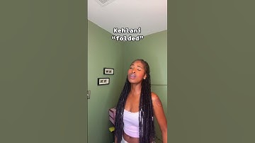Thumbnail of Love this song 😍🔥🔥 #kehlani #folded #singer #shorts #tiktok