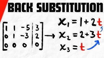 Linear Systems Using Row Operations and Back Substitution | Linear Algebra Exercises