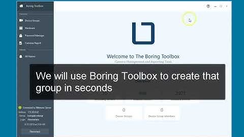How to quickly move from one storage config to another in Milestone XProtect with Boring Toolbox
