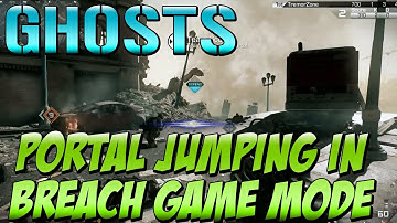 Call of Duty: Ghosts "INVISIBLE PORTAL JUMPING IN BLITZ GAME MODE" CodGhosts | Chaos