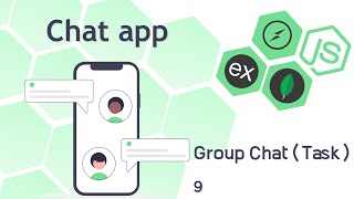 [Arabic] Node JS #60- Chat App - Group Chat (Task) - نود جي اس - تطبيق التواصل - الدردشة الجماعية screenshot 5