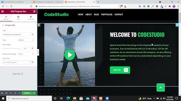 How to create a portfolio website using Elementor Part-2