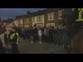 Tottenham fans welcome to Arsenal supporters to White Hart Lane 23/09/15