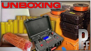 UNBOXING TABLE DE TIR + INFLAMATEURS + MORTIERS